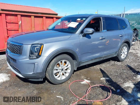 2020 Kia Telluride LX with VIN 5XYP2DHC9LG007462, listed as a IAAI auction lot 41531017 with 89,330 mi miles and . Bid and sale history available at carsss.com. Image 2.