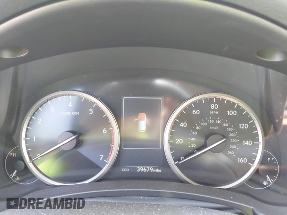 2019 Lexus NX with VIN JTJYARBZXK2142019, listed as a IAAI auction lot 41797253 with 39,679 mi miles. Bid and sale history available at carsss.com. Image 7.