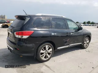 2014 Nissan Pathfinder S z VIN 5N1AR2MM2EC625908, wystawiony jako Copart lot #53003775 z przebiegiem 154 891 mil mil oraz Szkoda całkowita • Salvage title. Historia ofert i sprzedaży dostępna na DreamBid. Obrazek 3.