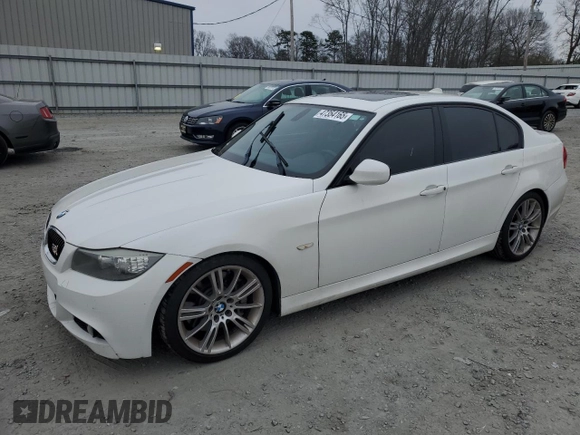 2011 BMW 3 Series 335i with VIN WBAPM5C51BE575783, listed as a Copart auction lot 47354165 with 0 mi miles and Salvage Title. Bid and sale history available at carsss.com. Image 1.
