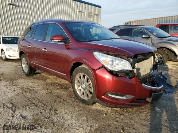 2017 Buick Enclave Leather with VIN 5GAKVBKD6HJ126084, listed as a Copart auction lot 47248375 with 149,665 mi miles and Non Repairable. Bid and sale history available at carsss.com. Image 4.