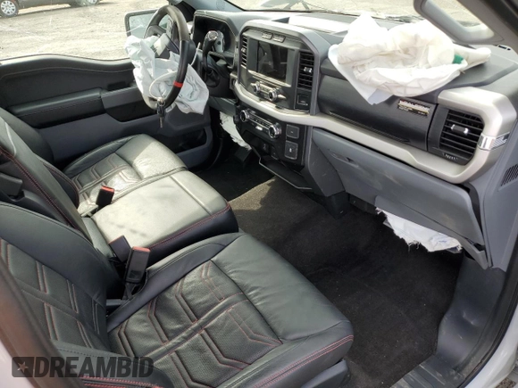 2021 Ford F-150 XL with VIN 1FTMF1C57MKD79392, listed as a Copart auction lot 49148275 with 29,241 mi miles and Salvage title. Bid and sale history available at DreamBid. Image 8.