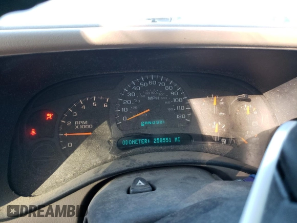 2003 GMC Yukon SLE with VIN 1GKEK13T43R205384, listed as a Copart auction lot 76916664 with 258,551 mi miles and Salvage Title. Bid and sale history available at carsss.com. Image 9.
