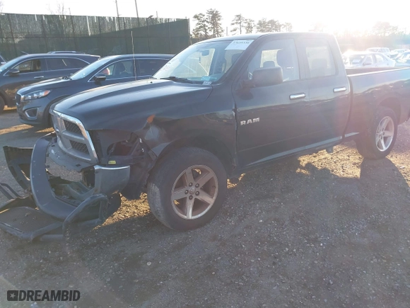 2009 Dodge Ram 1500 SLT with VIN 1D3HV18P39S803096, listed as a IAAI auction lot 39664811 with 180,966 mi miles. Bid and sale history available at carsss.com. Image 2.