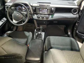 2017 Toyota RAV4 LE with VIN 2T3BFREV7HW601557, listed as a Copart auction lot 46050215 with 128,757 mi miles and Salvage Title. Bid and sale history available at DreamBid. Image 8.