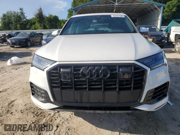 2023 Audi Q7 Premium Plus with VIN WA1LCBF74PD009978, listed as a Copart auction lot 61571395 with 12,158 mi miles and Non repairable. Bid and sale history available at DreamBid. Image 5.