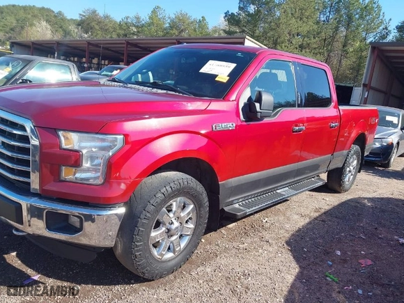 2015 Ford F-150 XLT w/HD Payload Pkg with VIN 1FTFW1EF1FKD01157, listed as a IAAI auction lot 41788959 with 268,606 mi miles. Bid and sale history available at carsss.com. Image 14.