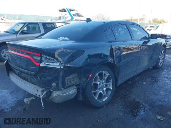 2017 Dodge Charger SXT with VIN 2C3CDXJG7HH566061, listed as a IAAI auction lot 41649957 with 166,990 mi miles and . Bid and sale history available at carsss.com. Image 4.