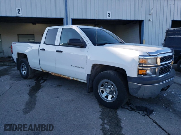 2014 Chevrolet Silverado 1500 Work Truck with VIN 1GCVKPEH1EZ171821, listed as a Copart auction lot 82984194 with 185,099 mi miles and Clean Title. Bid and sale history available at DreamBid. Image 4.