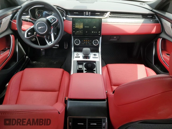 2022 Jaguar XF R-Dynamic SE with VIN SAJBL4GX2NCY92379, listed as a Copart auction lot 58638384 with 13,048 mi miles and Salvage Title. Bid and sale history available at carsss.com. Image 8.