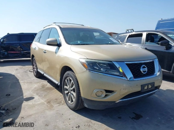 2013 Nissan Pathfinder SL with VIN 5N1AR2MN1DC657885, listed as a IAAI auction lot 41870987 with 167,875 mi miles. Bid and sale history available at carsss.com. Image 1.