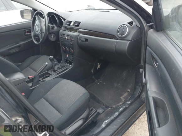 2007 Mazda 3 i Sport with VIN JM1BK12F571768782, listed as a IAAI auction lot 41523984 with 212,276 mi miles and . Bid and sale history available at DreamBid. Image 5.
