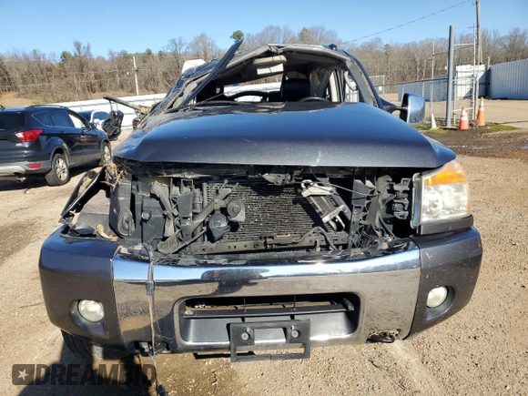 2011 Nissan Titan SL with VIN 1N6AA0EC8BN321713, listed as a Copart auction lot 41663045 with 141,328 mi miles and Salvage Title. Bid and sale history available at carsss.com. Image 5.