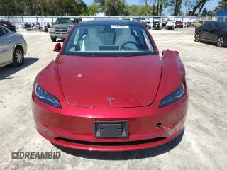 2024 Tesla Model 3 with VIN 5YJ3E1EA7RF864841, listed as a Copart auction lot 49467815 with 0 mi miles and Salvage Title. Bid and sale history available at carsss.com. Image 5.