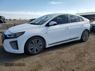 2017 Hyundai Ioniq Limited z VIN KMHC85LC1HU051550, wystawiony jako Copart lot #55484925 z przebiegiem 140 752 mil mil oraz Szkoda całkowita • Salvage title. Historia ofert i sprzedaży dostępna na DreamBid. Obrazek 1.
