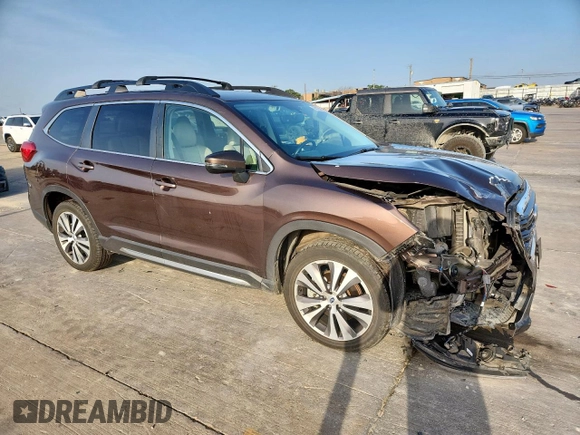 2020 Subaru Ascent Limited with VIN 4S4WMAMD4L3450928, listed as a Copart auction lot 65126995 with 52,915 mi miles and Salvage title. Bid and sale history available at DreamBid. Image 4.