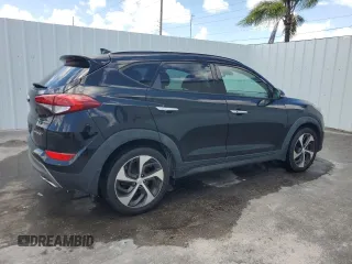 2016 Hyundai Tucson Limited z VIN KM8J33A29GU023790, wystawiony jako Copart lot #56313385 z przebiegiem 93 143 mil mil oraz Czysty tytuł • Clean title. Historia ofert i sprzedaży dostępna na DreamBid. Obrazek 3.