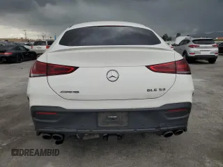 2022 Mercedes-Benz GLE 53 AMG with VIN 4JGFD6BB5NA594422, listed as a Copart auction lot 52008115 with 63,369 mi miles and Salvage title. Bid and sale history available at DreamBid. Image 6.