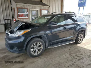 2015 Toyota Highlander XLE z VIN 5TDJKRFH6FS090633, wystawiony jako Copart lot #54089715 z przebiegiem 194 494 mil mil oraz Szkoda całkowita • Salvage title. Historia ofert i sprzedaży dostępna na DreamBid. Obrazek 1.