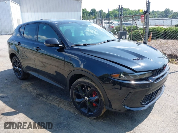2024 Dodge Hornet GT Plus with VIN ZACNDFAN1R3A13510, listed as a IAAI auction lot 42434612 with 9,867 mi miles and . Bid and sale history available at DreamBid. Image 1.