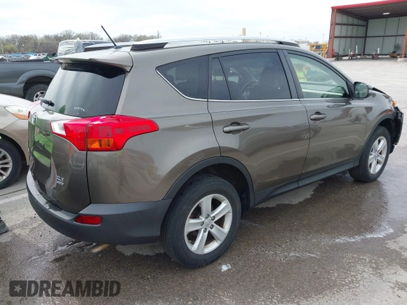 2013 Toyota RAV4 XLE with VIN JTMRFREV1D5007949, listed as a IAAI auction lot 41846564 with 95,226 mi miles and . Bid and sale history available at carsss.com. Image 4.