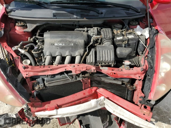 2008 Honda Fit Sport with VIN JHMGD38628S045663, listed as a Copart auction lot 48222545 with 148,236 mi miles and Salvage Title. Bid and sale history available at carsss.com. Image 12.
