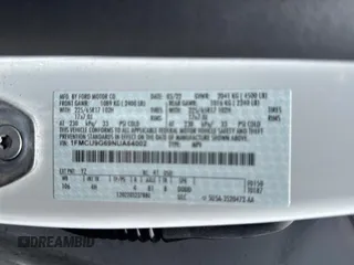 2022 Ford Escape SE с VIN 1FMCU9G69NUA64002, выставлен на аукционе Copart как лот 60843525 с пробегом 110 588 миль миль и Чистый • Clean title. История ставок и продаж доступна на DreamBid. Изображение 10.