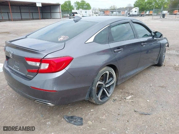 2019 Honda Accord Sedan Sport 1.5T with VIN 1HGCV1F31KA069834, listed as a IAAI auction lot 41914021 with 124,914 mi miles. Bid and sale history available at carsss.com. Image 4.