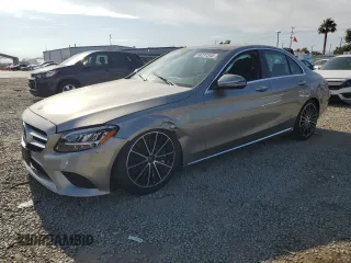 2021 Mercedes-Benz C 300 z VIN W1KWF8DB8MR640323, wystawiony jako Copart lot #58237345 z przebiegiem 8 016 mil mil oraz Szkoda całkowita • Salvage title. Historia ofert i sprzedaży dostępna na DreamBid. Obrazek 1.
