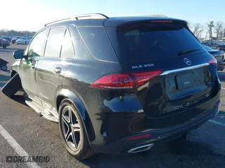 2022 Mercedes-Benz GLE with VIN 4JGFB4KB7NA750390, listed as a IAAI auction lot 41748827 with 90,567 mi miles. Bid and sale history available at carsss.com. Image 3.