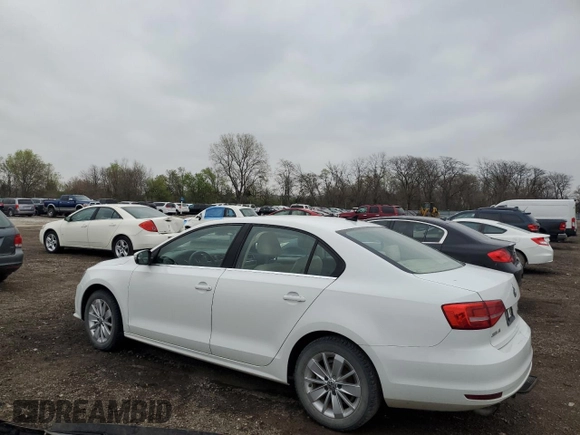 2015 Volkswagen Jetta Sedan 1.8T SE w/Connectivity with VIN 3VWD07AJ0FM290499, listed as a Copart auction lot 53857495 with 138,814 mi miles and Clean Title. Bid and sale history available at carsss.com. Image 2.