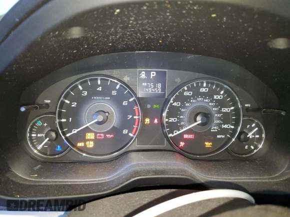 2012 Subaru Legacy Premium with VIN 4S3BMCG65C3016786, listed as a Copart auction lot 61850765 with 149,459 mi miles and Non repairable. Bid and sale history available at DreamBid. Image 9.