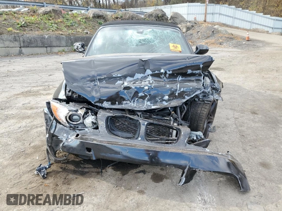 2011 BMW 1 Series 135i with VIN WBAUN7C50BVM24185, listed as a Copart auction lot 79507574 with Not provided miles and Salvage title. Bid and sale history available at DreamBid. Image 5.
