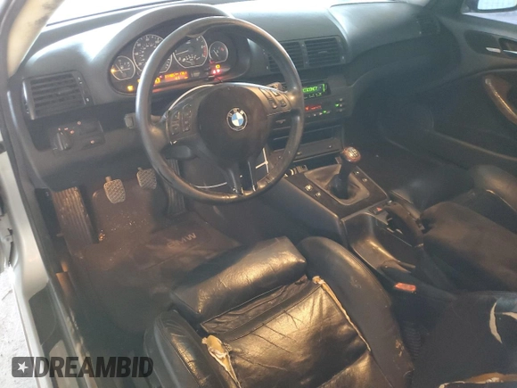2002 BMW 3 Series 325Ci with VIN WBABN33452JW52200, listed as a Copart auction lot 76210184 with 377,385 mi miles and Non Repairable. Bid and sale history available at carsss.com. Image 8.