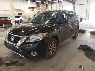 2016 Nissan Pathfinder S with VIN 5N1AR2MNXGC630771, listed as a IAAI auction lot 40825523 with 106,051 mi miles and . Bid and sale history available at DreamBid. Image 18.
