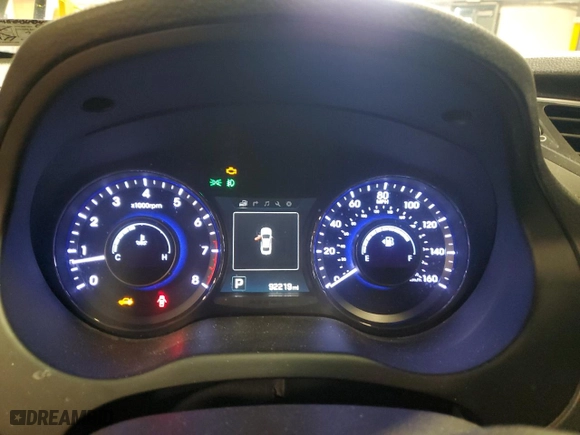 2015 Hyundai Azera with VIN KMHFG4JGXFA483312, listed as a Copart auction lot 51592085 with 92,219 mi miles and Salvage Title. Bid and sale history available at carsss.com. Image 9.