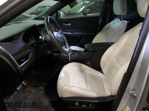 2020 Cadillac XT4 AWD Sport with VIN 1GYFZFR40LF092215, listed as a Copart auction lot 44363945 with 100,675 mi miles and Salvage title. Bid and sale history available at DreamBid. Image 7.