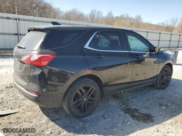 2021 Chevrolet Equinox LT with VIN 3GNAXKEV2ML347118, listed as a Copart auction lot 48855585 with 54,385 mi miles and Salvage Title. Bid and sale history available at carsss.com. Image 3.