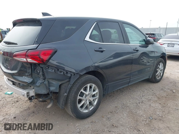 2023 Chevrolet Equinox LT z VIN 3GNAXKEG0PS167129, wystawiony jako IAAI lot #42254456 z przebiegiem 55 019 mil mil oraz . Historia ofert i sprzedaży dostępna na DreamBid. Obrazek 4.