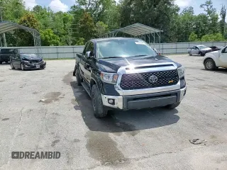 2021 Toyota Tundra SR with VIN 5TFRY5F10MX299595, listed as a Copart auction lot 58428885 with 43,707 mi miles and Salvage title. Bid and sale history available at DreamBid. Image 13.