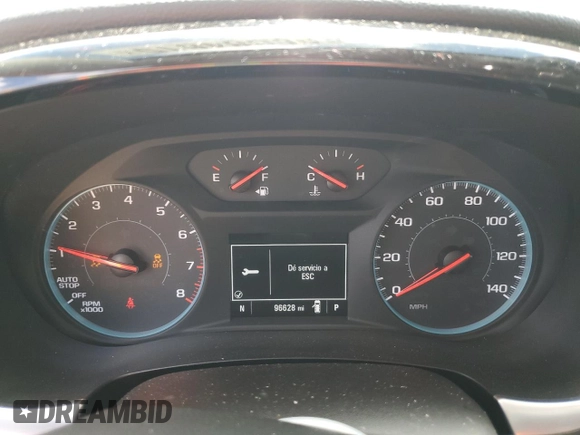 2021 Chevrolet Traverse LS with VIN 1GNERFKW8MJ138733, listed as a Copart auction lot 56684615 with 96,628 mi miles and Salvage title. Bid and sale history available at DreamBid. Image 9.