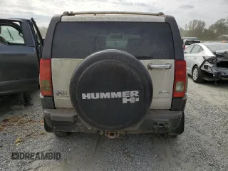 2008 Hummer H3 SUV Alpha with VIN 5GTEN13LX88131610, listed as a Copart auction lot 75103244 with 0 mi miles and Non Repairable. Bid and sale history available at carsss.com. Image 6.