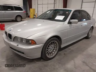2001 BMW 5 Series 530iA with VIN WBADT63451CF02464, listed as a IAAI auction lot 41753041 with 297,760 mi miles. Bid and sale history available at carsss.com. Image 2.