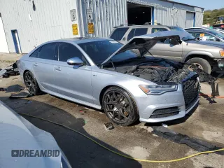 2016 Audi S6 Premium Plus with VIN WAUF2AFC8GN050375, listed as a Copart auction lot 73994004 with 73,017 mi miles and Salvage Title. Bid and sale history available at carsss.com. Image 4.