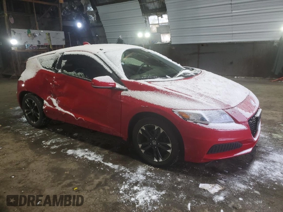 2014 Honda CR-Z with VIN JHMZF1C43ES000451, listed as a Copart auction lot 88140865 with 51,803 mi miles and Salvage Title. Bid and sale history available at DreamBid. Image 4.