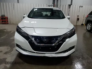 2020 Nissan LEAF SV Plus with VIN 1N4BZ1CP4LC305023, listed as a Copart auction lot 50136155 with 46,195 mi miles and Salvage Title. Bid and sale history available at DreamBid. Image 5.