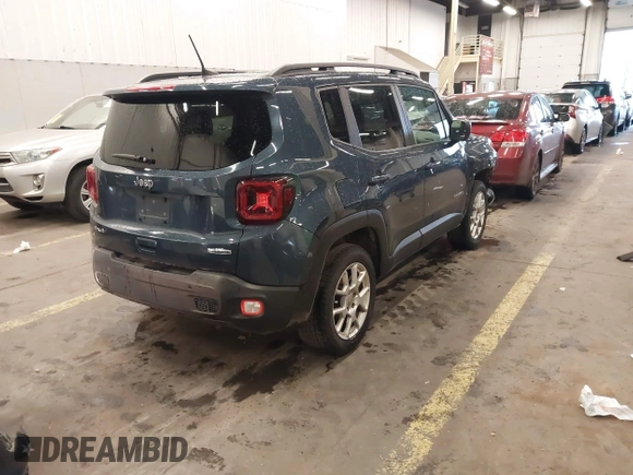2021 Jeep Renegade Latitude with VIN ZACNJDB15MPM41197, listed as a IAAI auction lot 41473315 with 52,740 mi miles and . Bid and sale history available at DreamBid. Image 4.