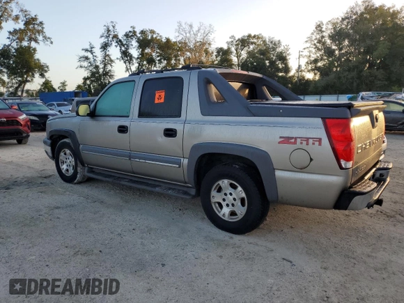 2003 Chevrolet Avalanche with VIN 3GNEC13T63G244378, listed as a Copart auction lot 78366304 with 169,130 mi miles and Salvage Title. Bid and sale history available at DreamBid. Image 2.