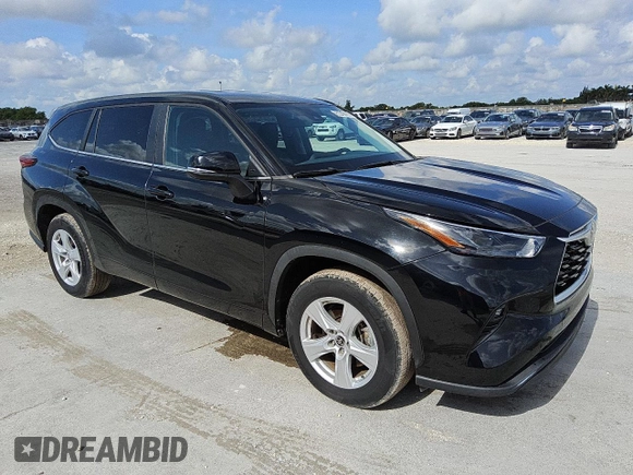 2023 Toyota Highlander L z VIN 5TDKDRAH6PS501987, wystawiony jako Copart lot #56431265 z przebiegiem 42 399 mil mil oraz Czysty tytuł • Clean title. Historia ofert i sprzedaży dostępna na DreamBid. Obrazek 4.