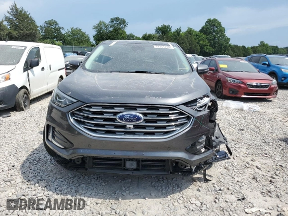 2020 Ford Edge Titanium with VIN 2FMPK3K9XLBB60780, listed as a Copart auction lot 62354735 with 60,328 mi miles and Salvage title. Bid and sale history available at DreamBid. Image 5.